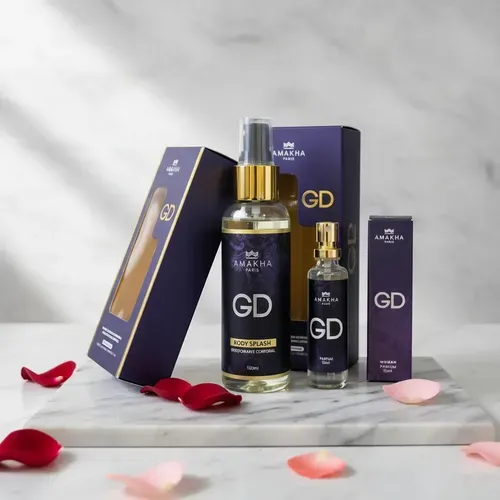 Kit Amakha Paris GD Body Splash 100ml + Perfume 15ml