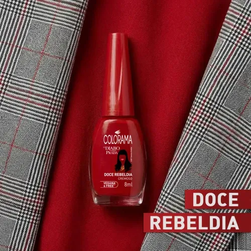 Esmalte Colorama Diabo Veste Prada Cor Doce Rebeldia 8ml