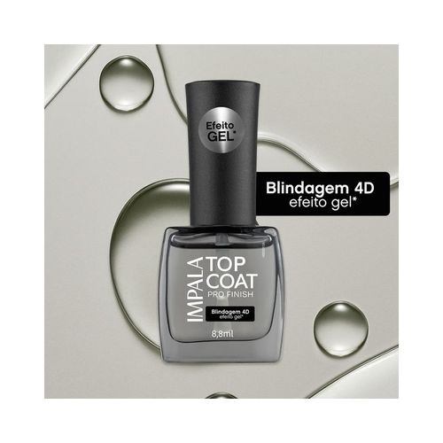 Esmalte Impala Top Coat Blindagem 4D 8,8ml