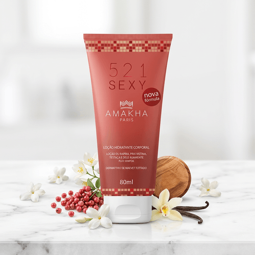 Hidratante Corporal Feminino Amakha Paris 251 Sexy 80ml
