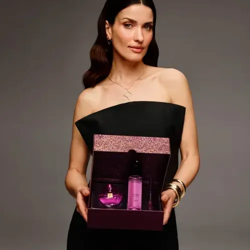 Kit Eudora Sublime Body Spray 100ml + Eau de Parfum 35ml + Batom Cor Vinho 3 Unidades