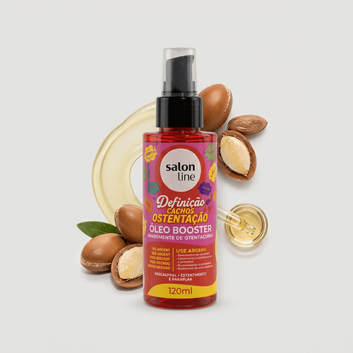 Óleo Capilar Salon Line Booster Definição Cachos Ostentação 120ml