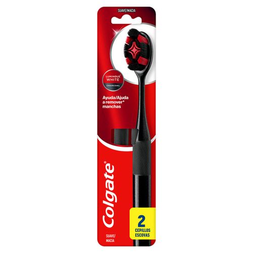 Escova Dental Colgate Luminous White 2 Unidades