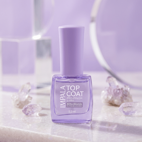 Esmalte Impala Top Coat Brilho Absoluto 7,5ml