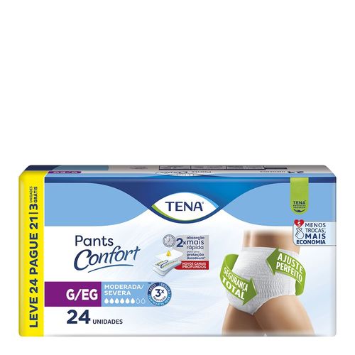 Roupa Íntima Tena Confort G/EG 24 Unidades