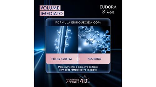 Condicionador Eudora Siàge Volume Imediato 200ml