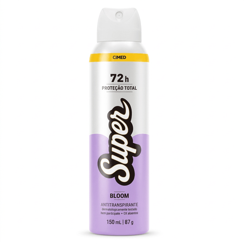 Desodorante Aerosol Feminino Cimed Super Bloom 150ml