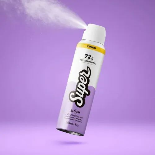 Desodorante Aerosol Feminino Cimed Super Bloom 150ml