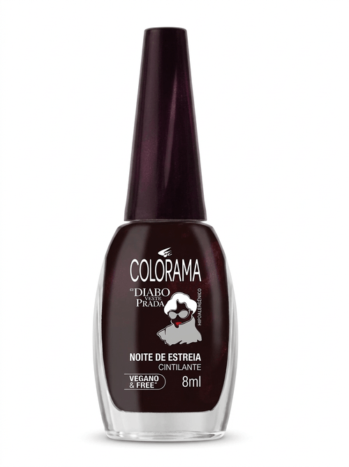 Esmalte Colorama Diabo Veste Prada Cor Noite de Estreia 8ml