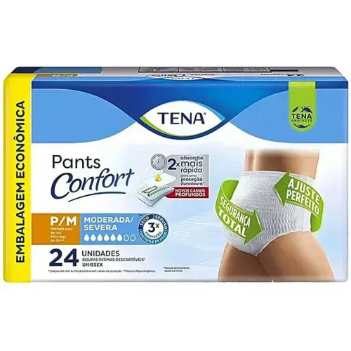 Roupa Íntima Tena Confort P/M 24 Unidades