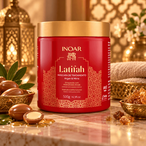 Máscara Capilar Inoar Latifah 500g