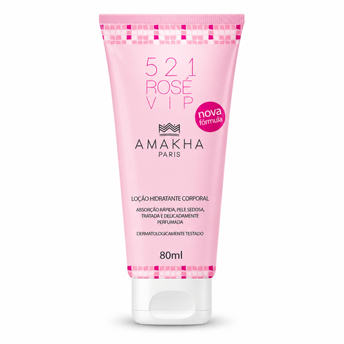 Hidratante Corporal Feminino Amakha Paris 251 Vip Rose 80ml