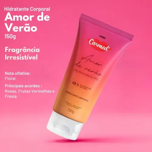 Hidratante em Creme para Mãos Carmed Amor de Verão 40g