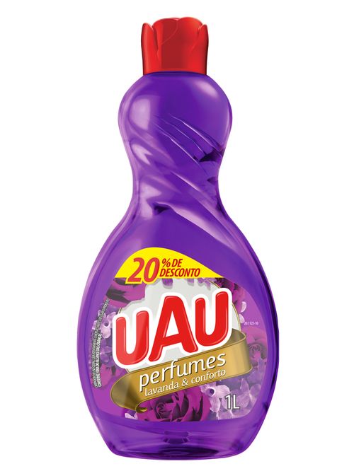 Limpador Perfumado UAU Perfumes Lavanda e Conforto Leve 1L Pague 800ml