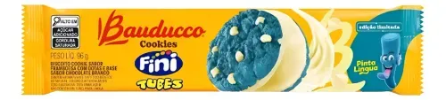 Biscoito Cookies Maxi Bauducco Fini Tubes Pinta Língua 96g