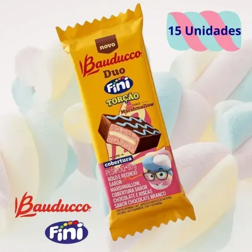 Bolinho Bauducco Duo Fini Marshmallow 30g