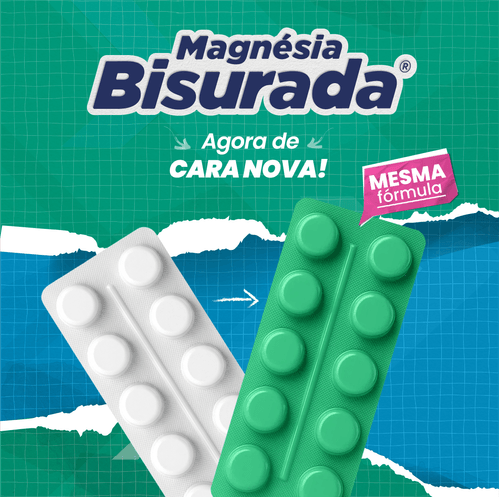 Magnésia Bisurada Menta Aspen 10 Pastilhas