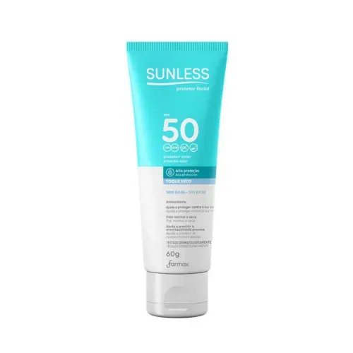 Protetor Solar Facial em Creme Sunless com FPS 50 60g