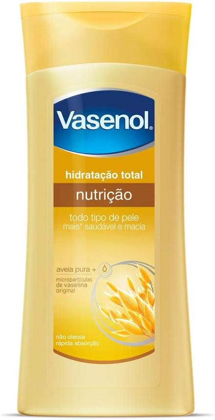Loção Corporal Vasenol Hidratação Total com Aveia 400ml