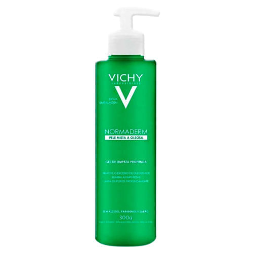 Gel de Limpeza Facial Vichy Normaderm com Ácido Salicílico 300g