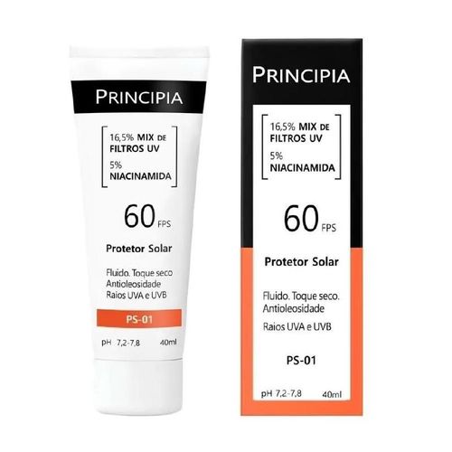 Protetor Solar em Loção Principia com FPS 60 e Niacinamida 40ml