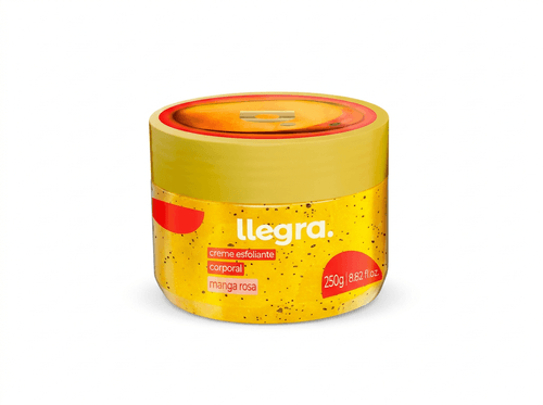 Esfoliante Corporal em Creme Allegra Manga Rosa 250g