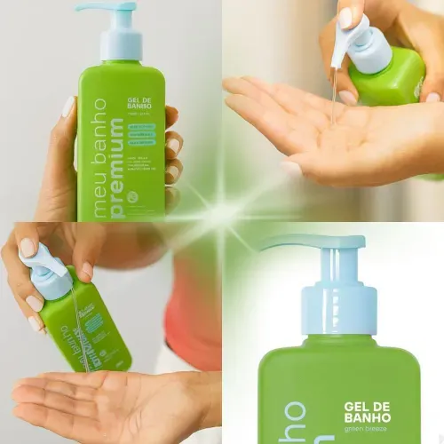 Gel de Banho Labotrat Labpop Green Breeze com Ácido Glicólico e Vitamina C 240ml