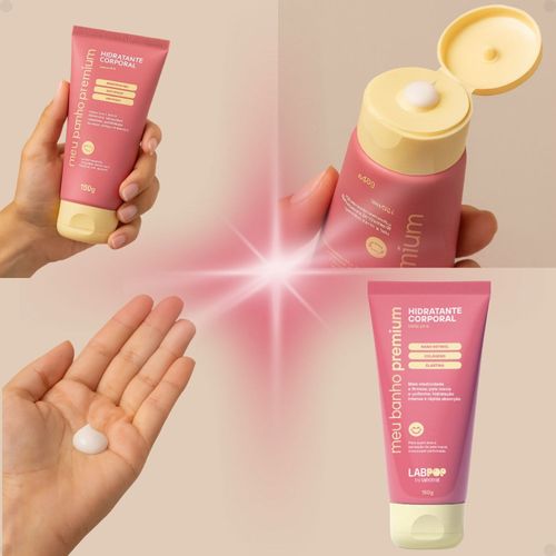 Hidratante Corporal em Creme Labotrat Belle Pink com Nano Retinol e Colágeno 240ml