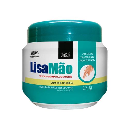 Hidratante para Pés em Creme Bio Soft Lisa Mão com 10% de Ureia 120g