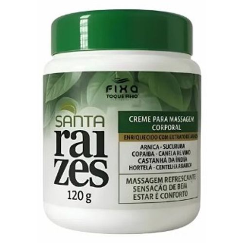 Creme de Massagem Corporal Estrela Santa Raiz 120g