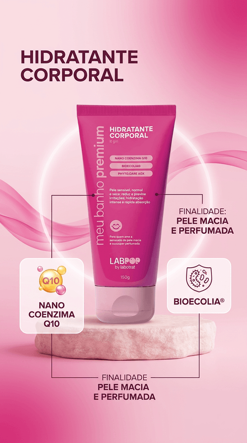 Hidratante Corporal em Creme Labotrat It Girl com Nano Coenzima Q10 150g