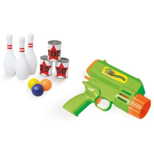 Brinquedo Infantil PopShoot Acerte o Alvo 10 Peças