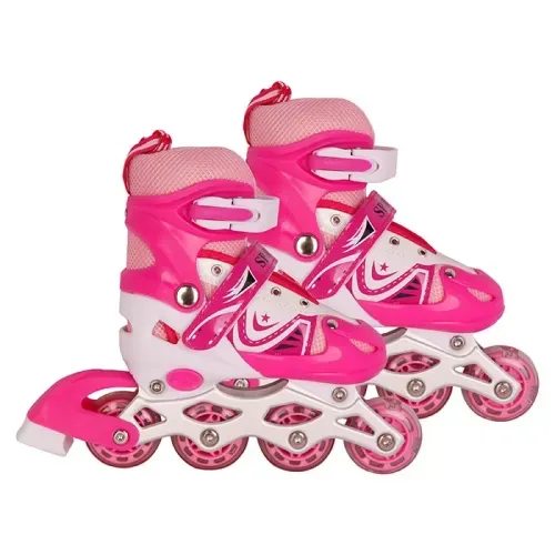 Brinquedo Infantil Patins In Line Feminino Tamanho 31 ao 34