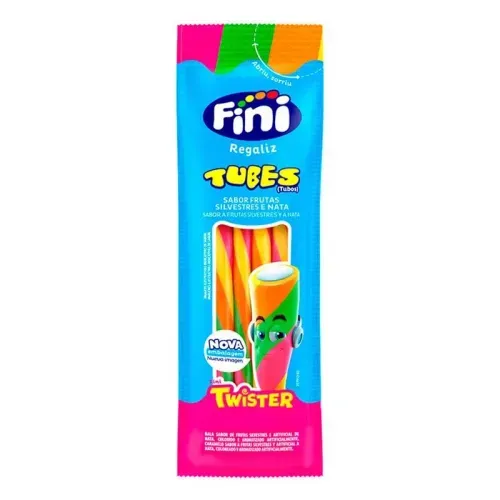 Bala de Gelatina Fini Tubes Twister 10g
