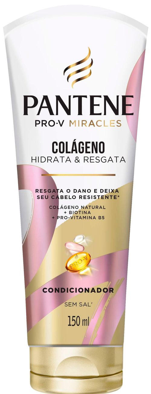 Condicionador Pantene Pro-V Miracles Colágeno Hidrata e Resgata 150ml