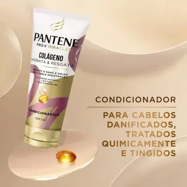 Condicionador Pantene Pro-V Miracles Colágeno Hidrata e Resgata 150ml