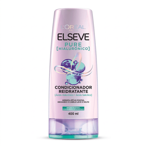 Condicionador Elseve Pure Hialurônico 400ml