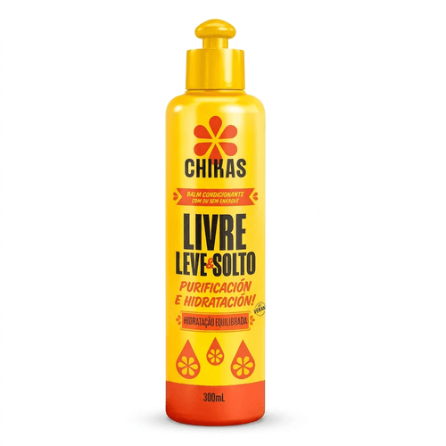 Condicionador Chikas Livre Leve e Solto 300ml