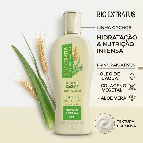 Condicionador Bio Extratus Cachos 250ml