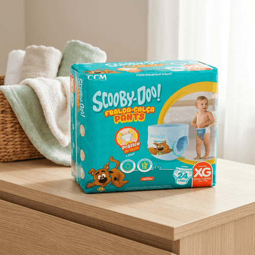 Fralda Pants Scooby Doo Jumbo XG 24 Unidades