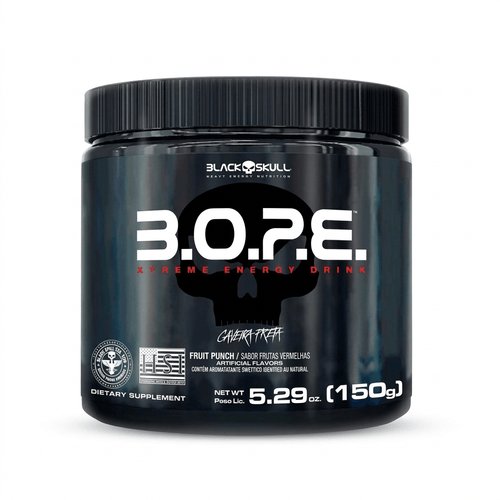 Pré-Treino Black Skull B.O.P.E. Fruit Punch 150g