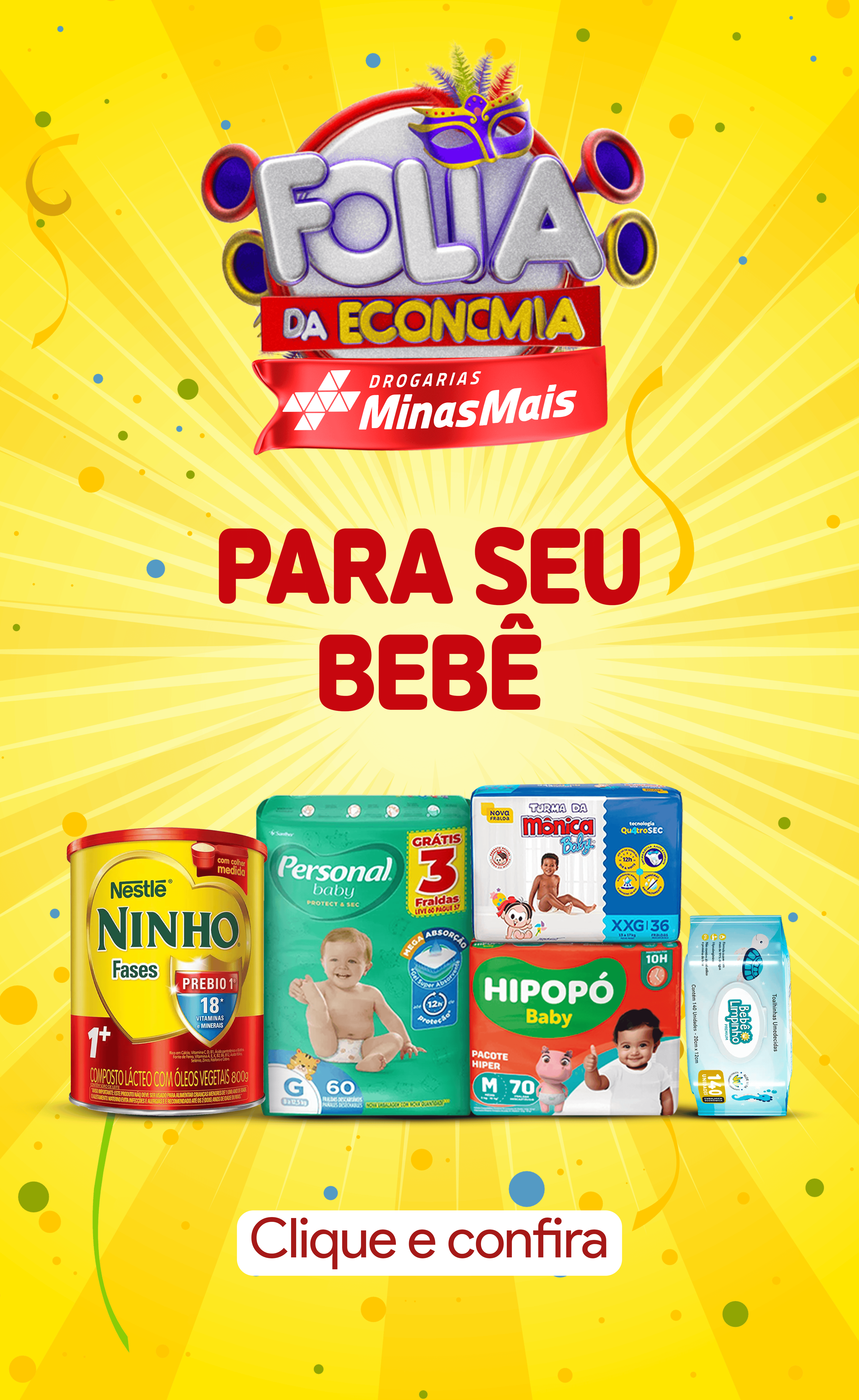 Para Seu Bebê - Folia da Economia