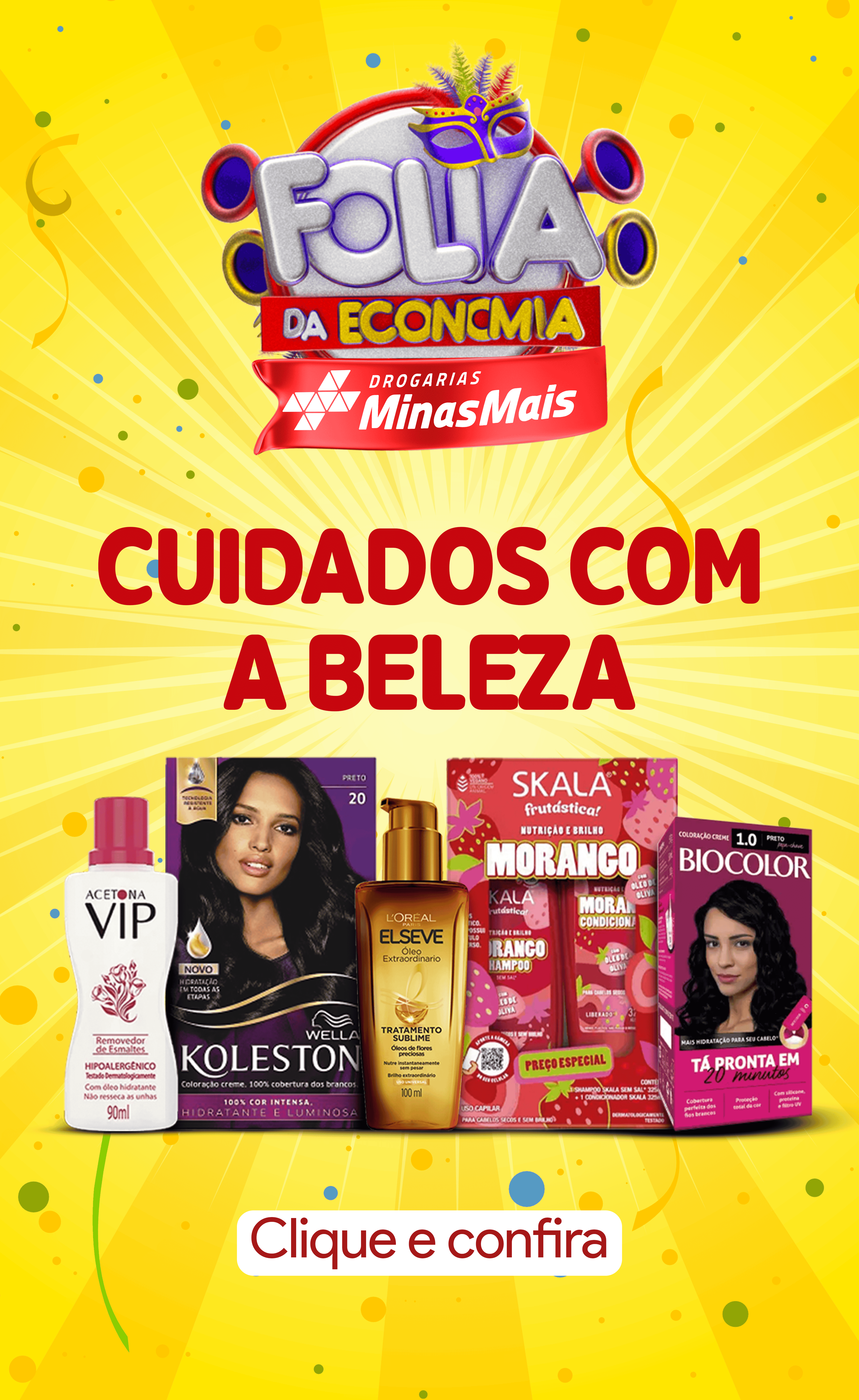 Cuidados com a Beleza - Folia da Economia